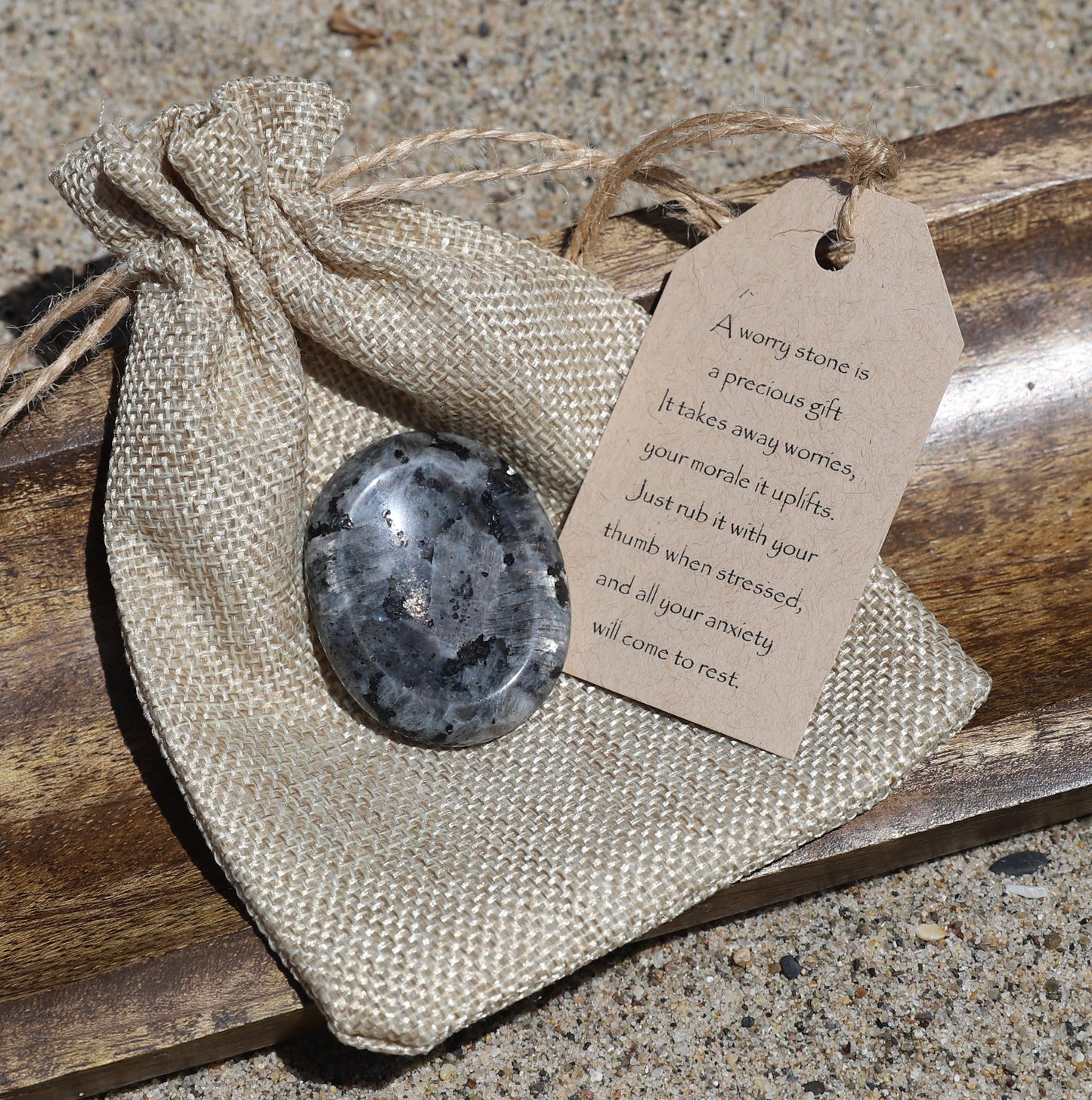 Worry Stone Gift set-Oval Shape