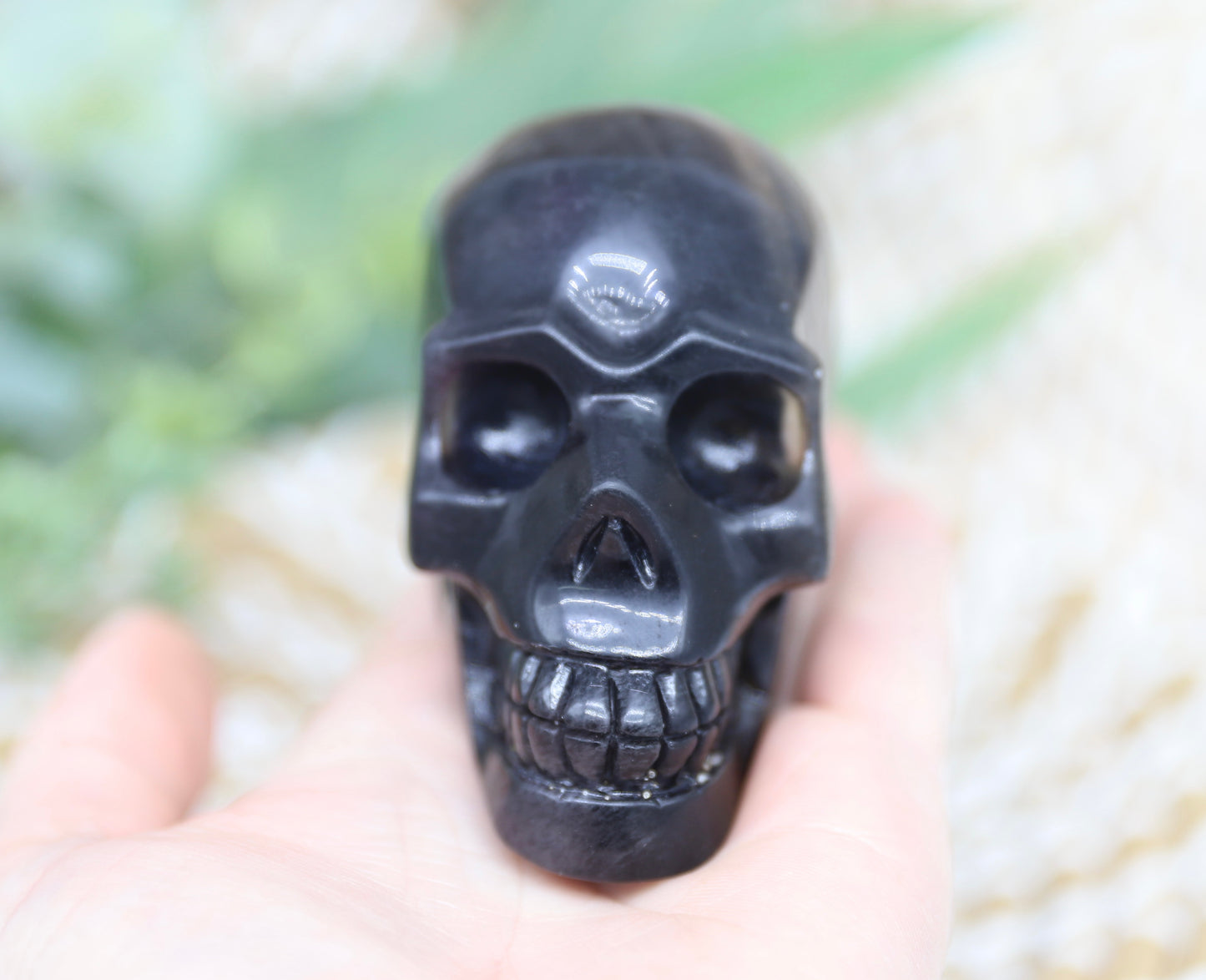 Fluorite Skull