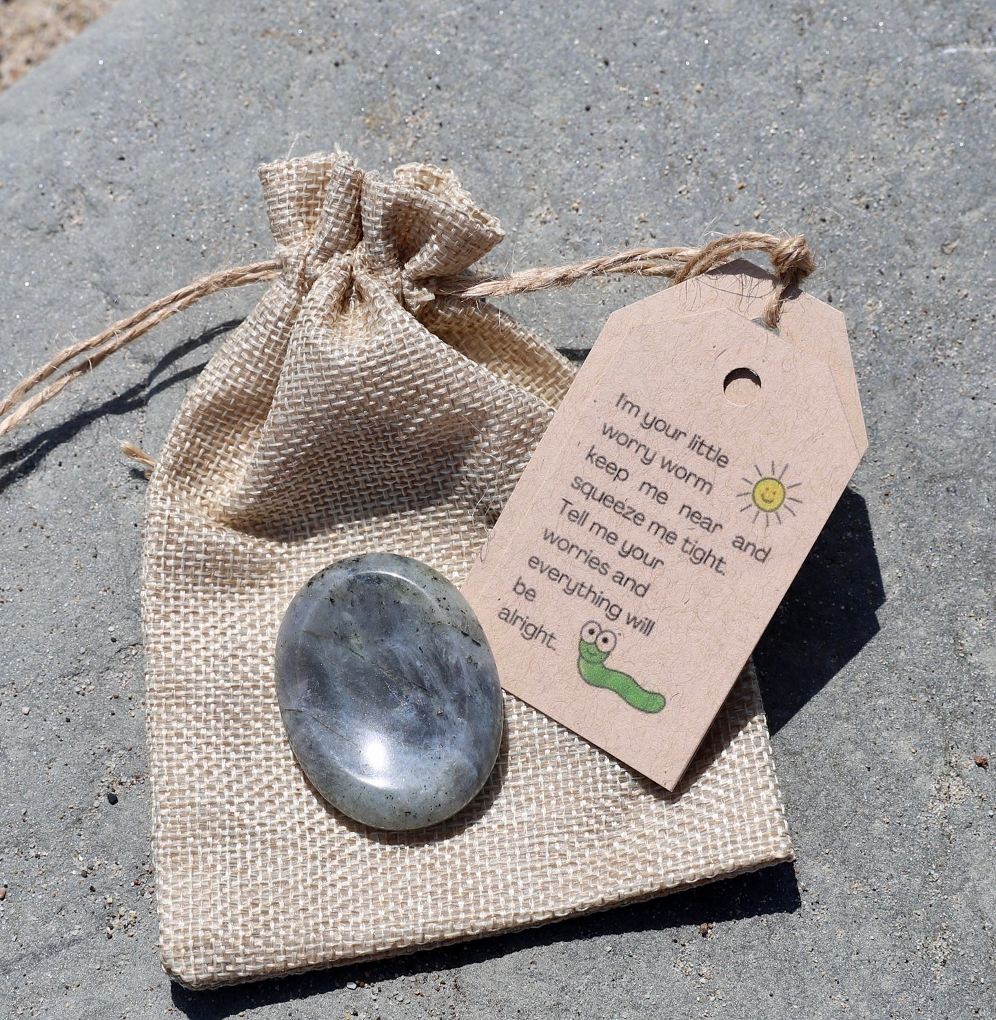 Worry Stone Gift set-Oval Shape