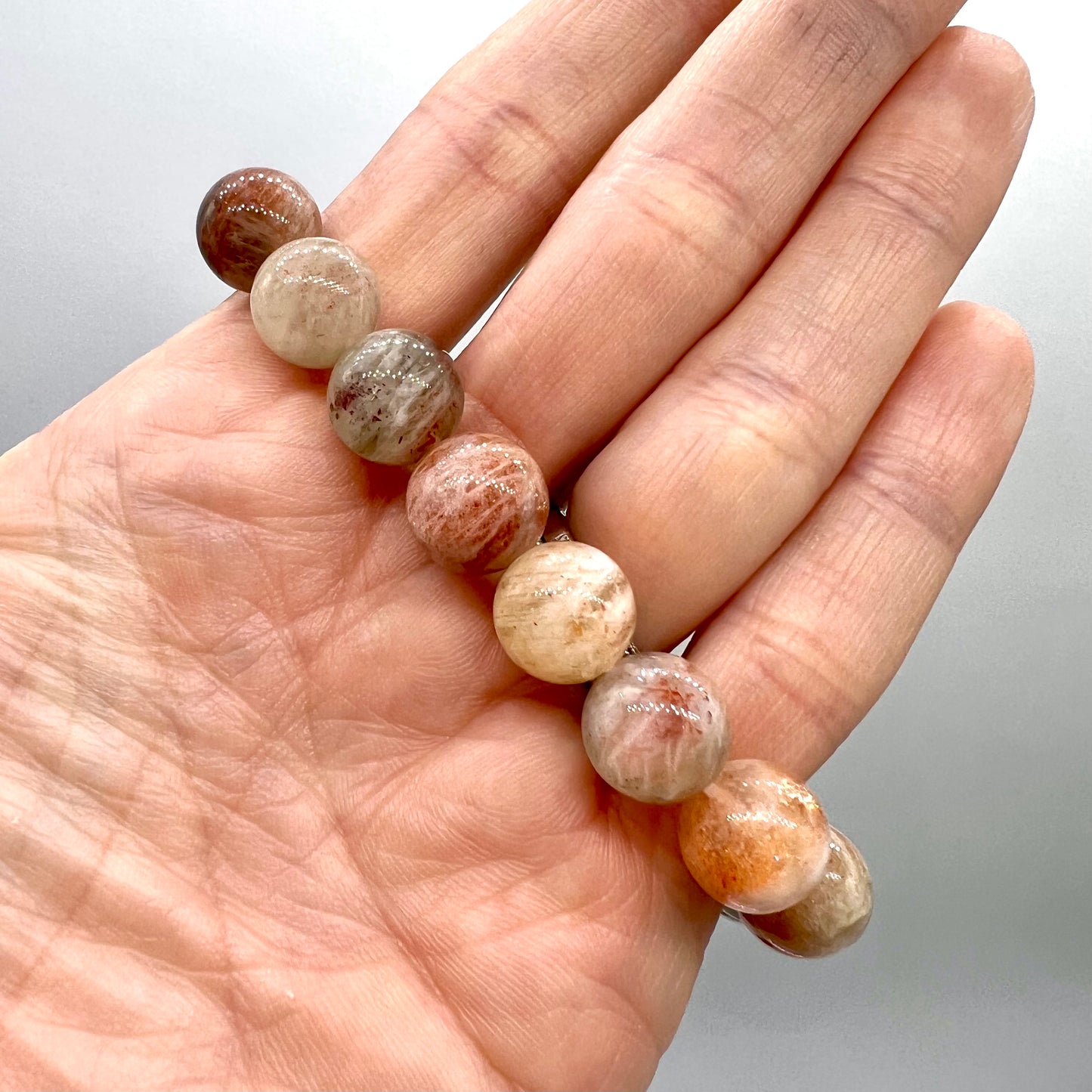 Sunstone / Arusha Bracelet - Joy, Releases Depression, Empowerment, strength, Protection