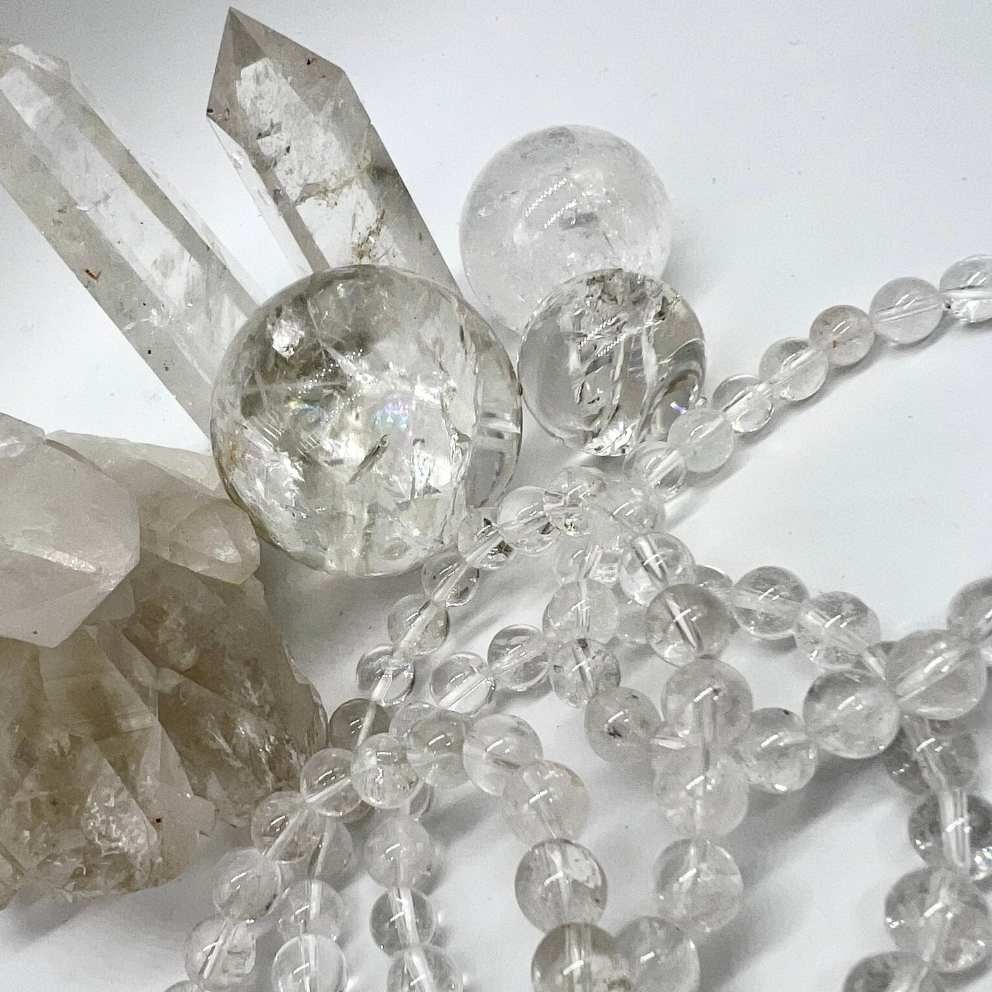 Clear Quartz Bracelet - Clarity, the master healer, purify energy