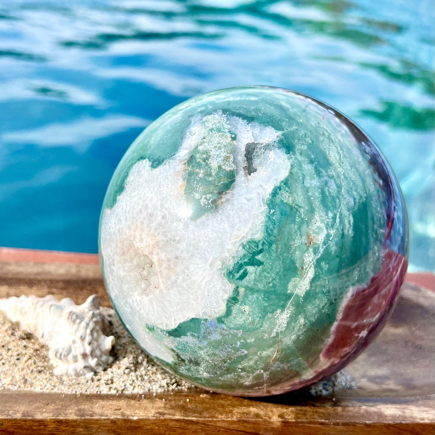 Ocean Jasper Sphere XL