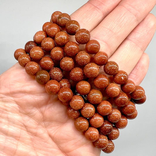 Gold Sandstone Bracelet - Ambition, Positivity