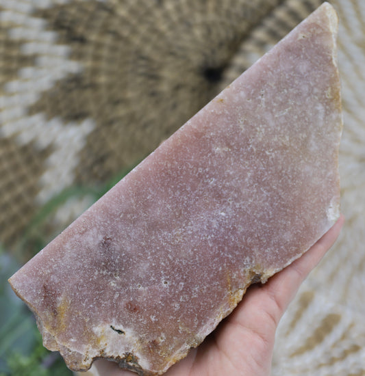 Pink Amethyst Slab Free Form
