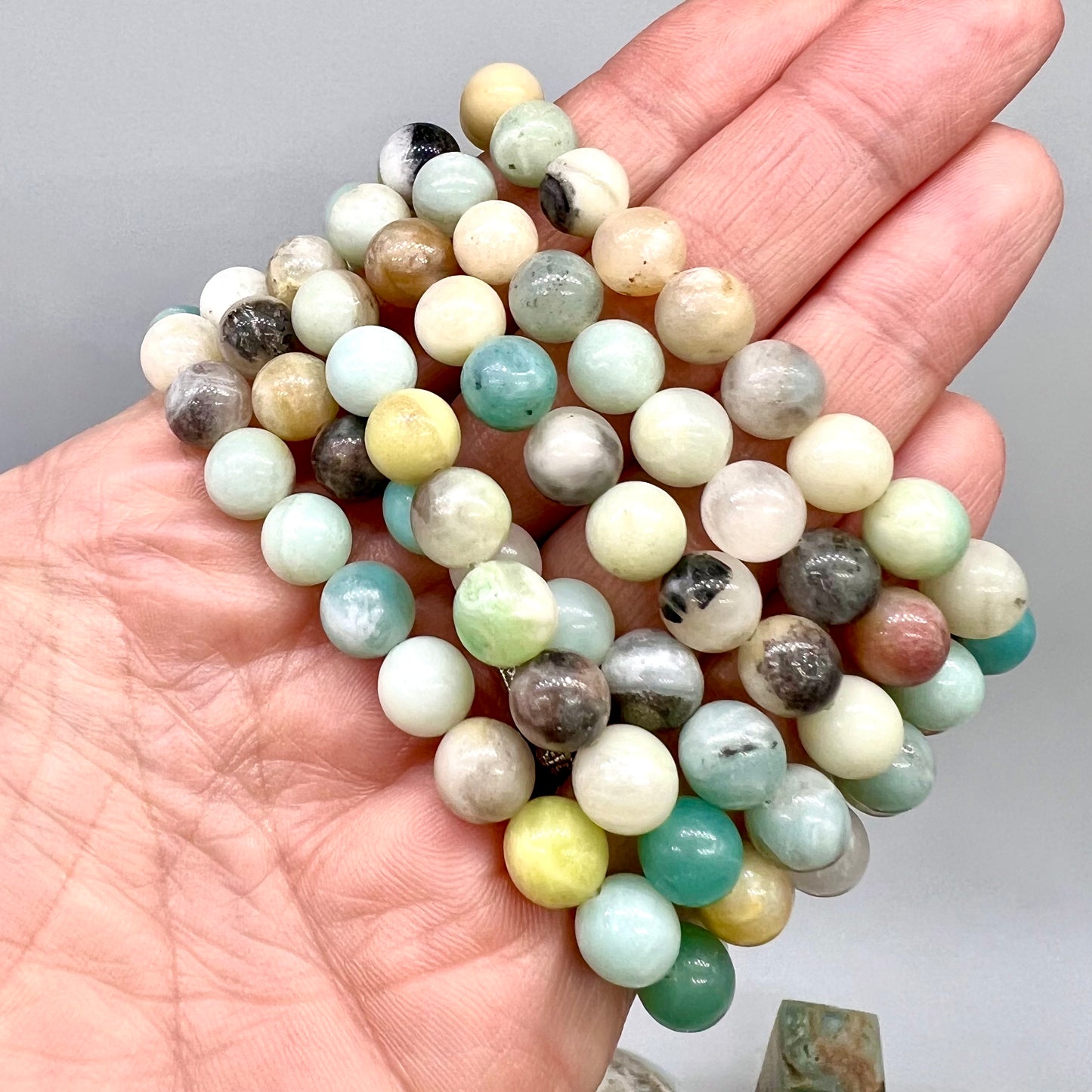 Caribbean Calcite Bracelet - Intuition, Calm, Serenity, Dreams, Growth
