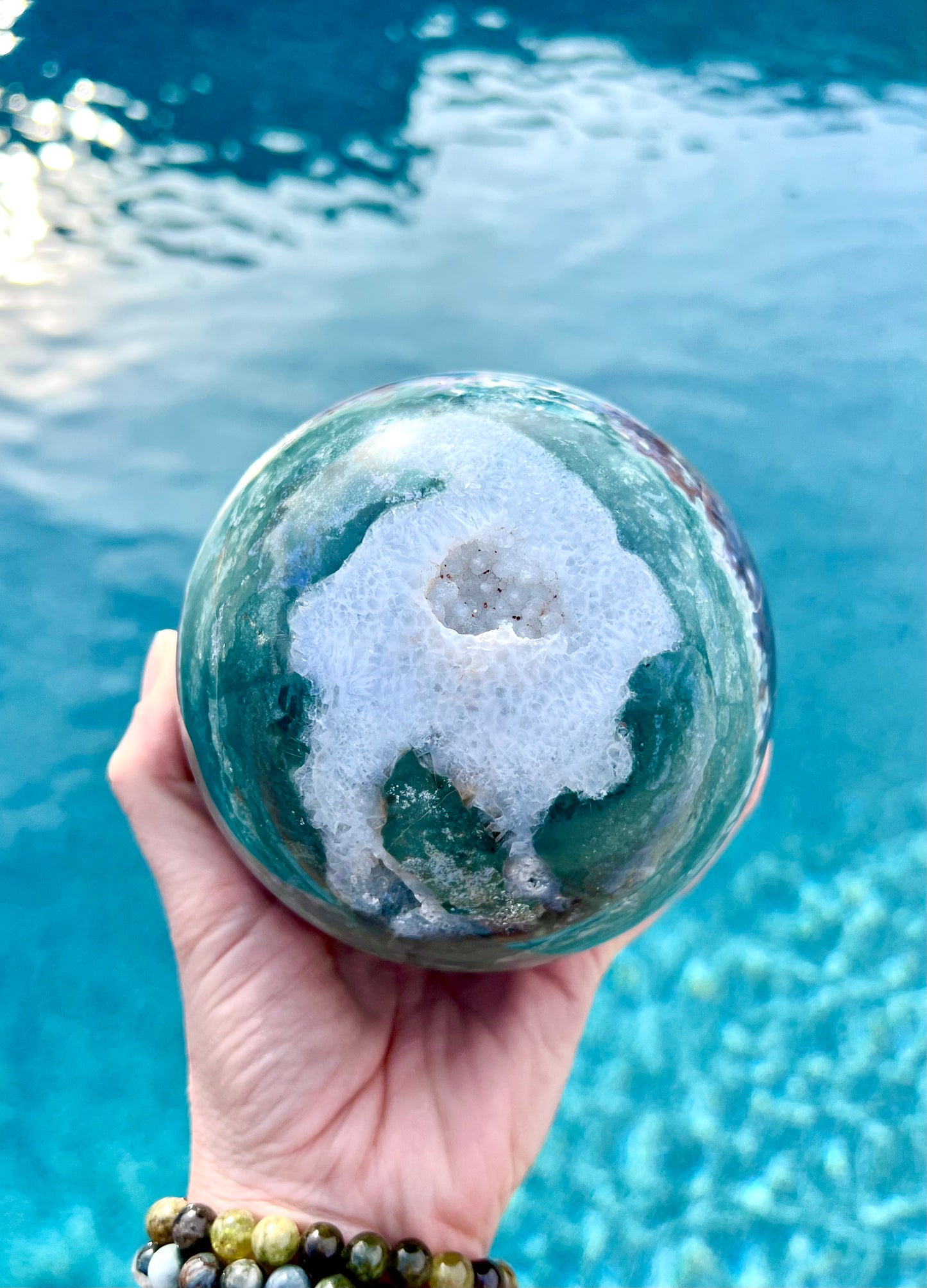 Ocean Jasper Sphere XL