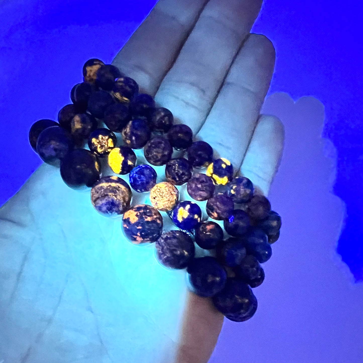 Lapis Lazuli Bracelet - Mental Strength, Balance, Wisdom, Truth, Communication