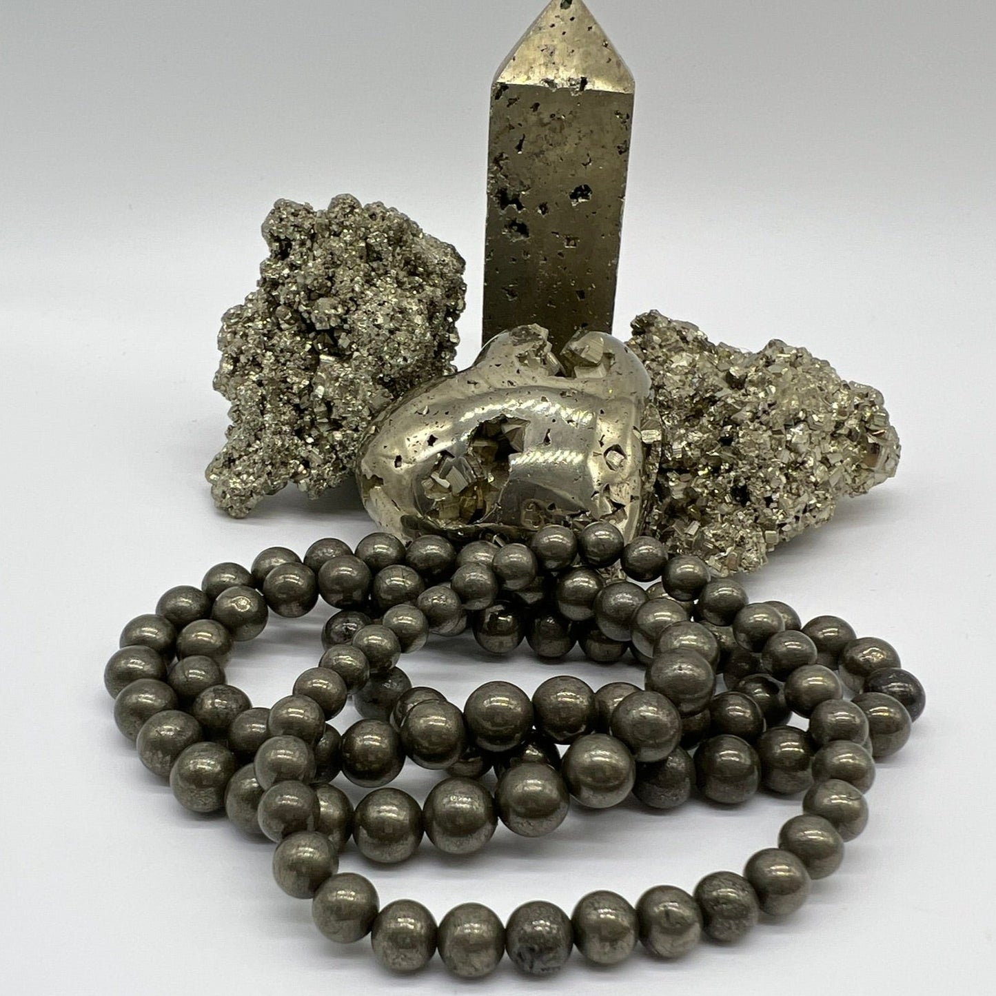 Pyrite Bracelet - Positivity, Detox, Self-Worth, Wealth