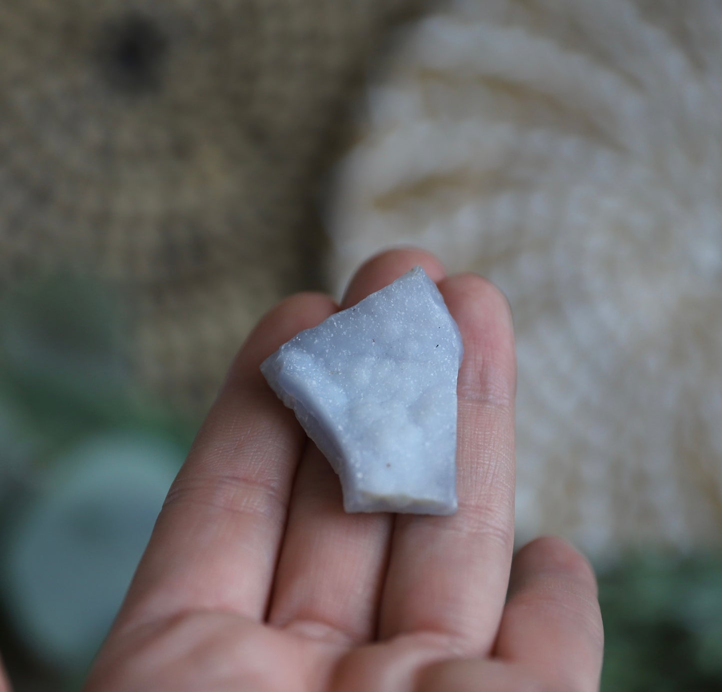 Blue Lace Agate Free Form - Druzy