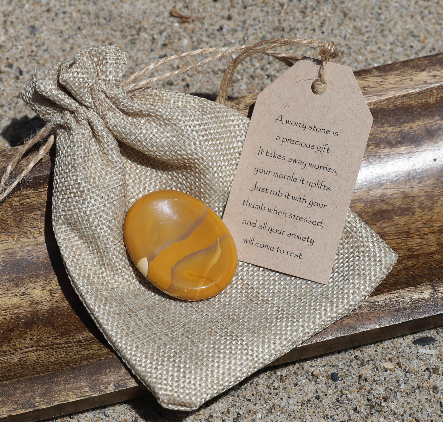 Worry Stone Gift set-Oval Shape