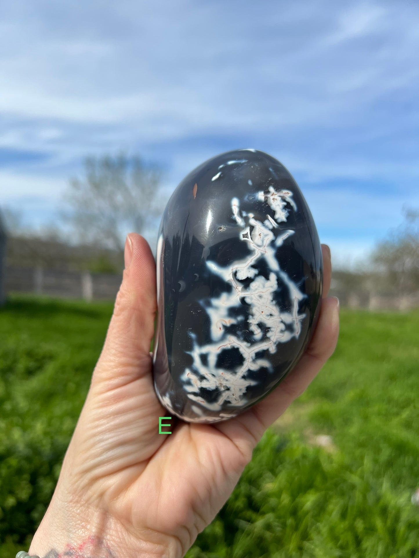 Blue Orca Agate Free Form