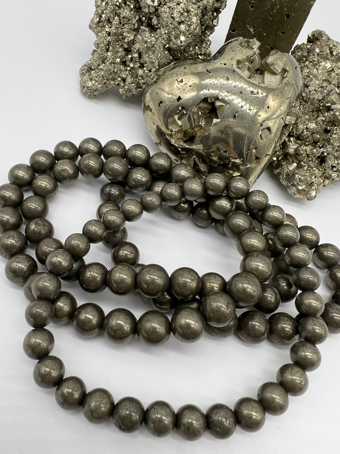 Pyrite Bracelet - Positivity, Detox, Self-Worth, Wealth