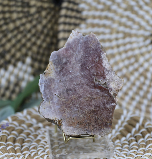 Pink Amethyst Slab Free Form