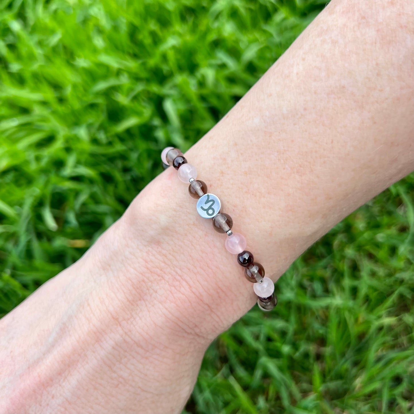 Capricorn Zodiac Bracelet - Promotes Self-Love, Reduces Stress, Strength, Courage, Confidence to Succeed, Grounding, Detox Negativity
