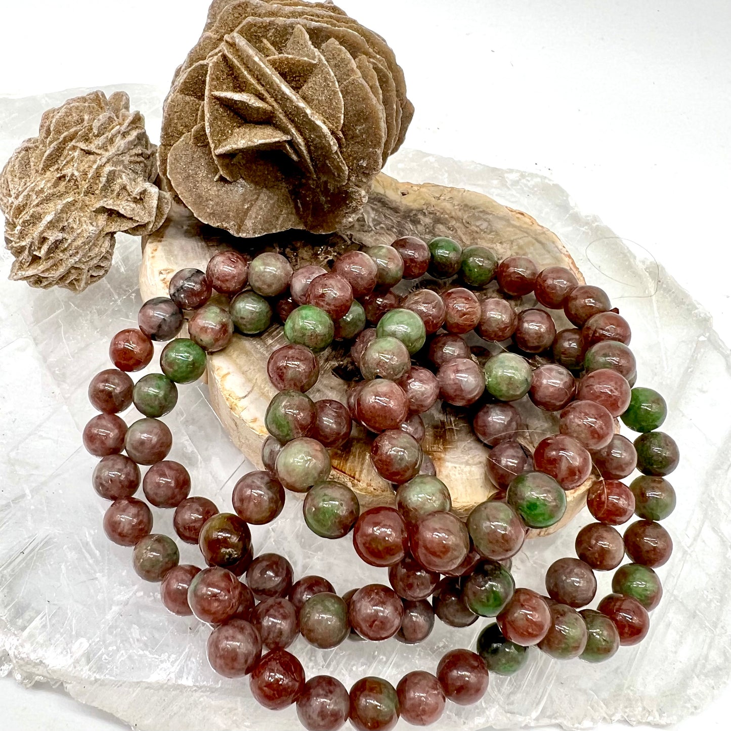 Kashgar Garnet Bracelet - New beginnings, Motivation, stress relief, Intuition