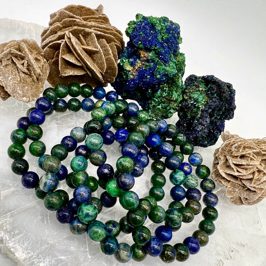 Phoenix Lapis Lazuli Bracelet - Good Luck, Prosperity, Protection, Truth, Friendship, Harmony