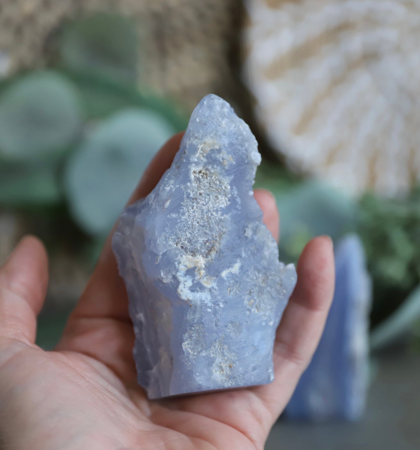 Blue Lace Agate Free Form - Druzy