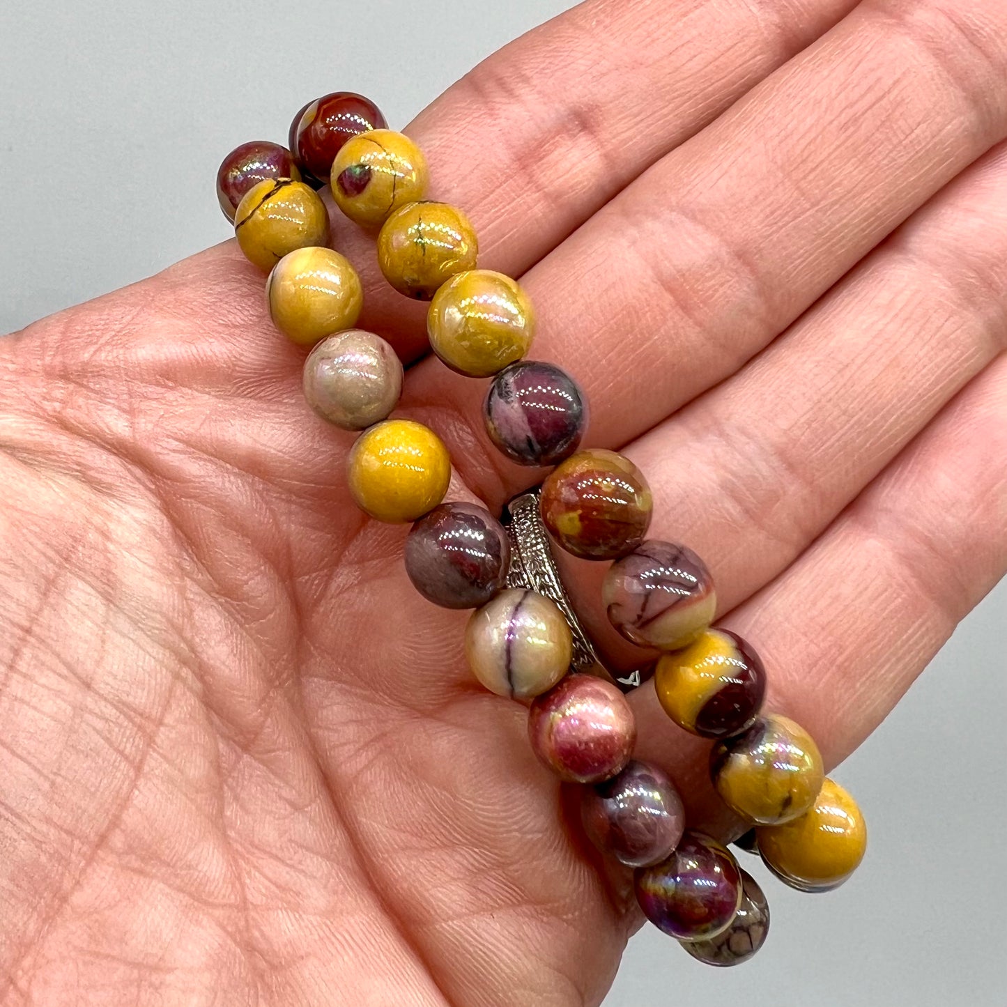 Mookaite Bracelet - Grounding, Joy, Trust, PTSD, Support, Emotional Growth
