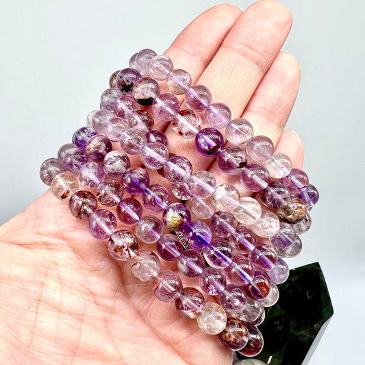 Purple Phantom Bracelet - Success, Wealth, Spiritual Awareness, Self Growth, Good Luck & Fortune