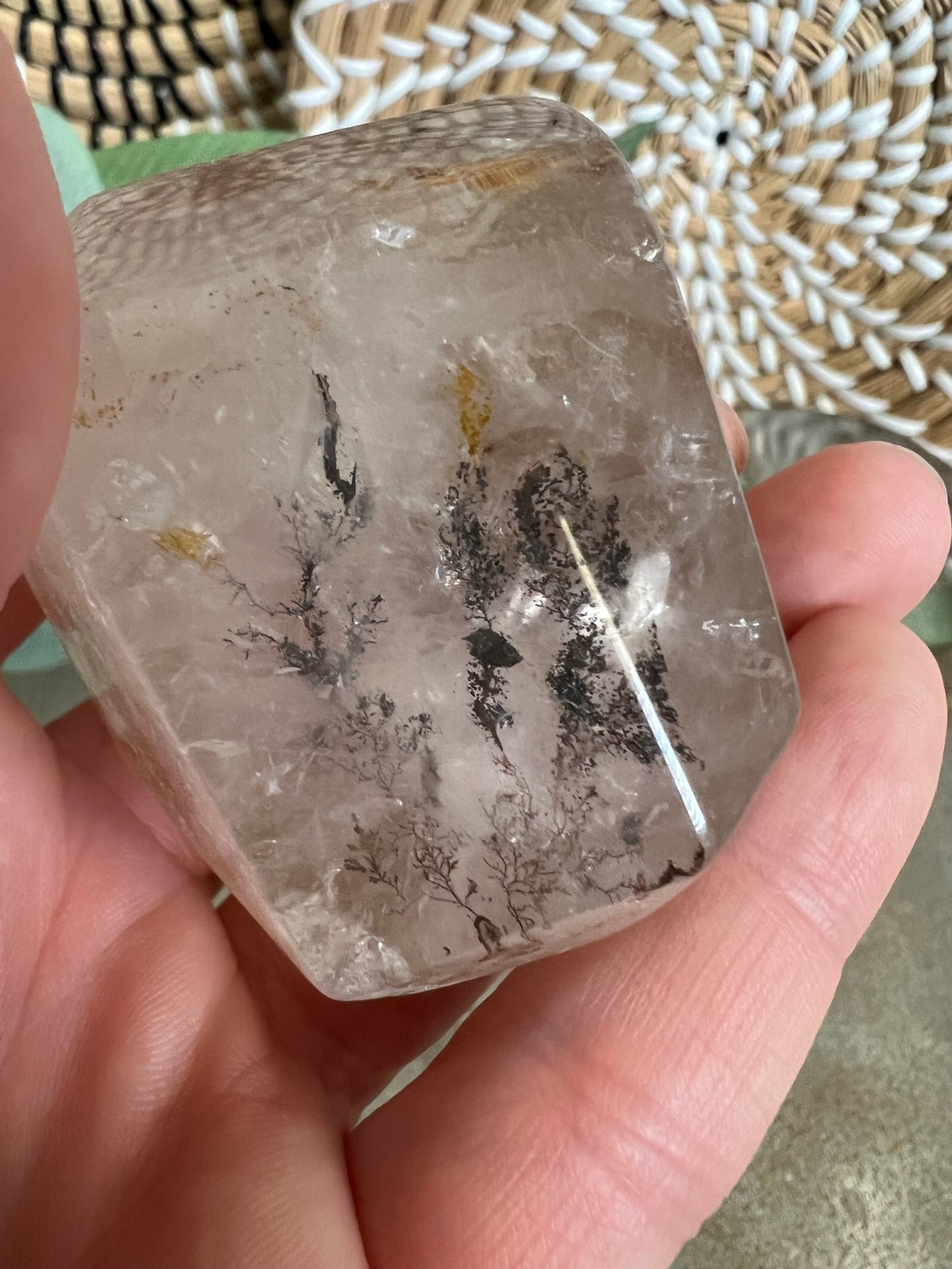 Dendritic Clear Quartz Free-Form
