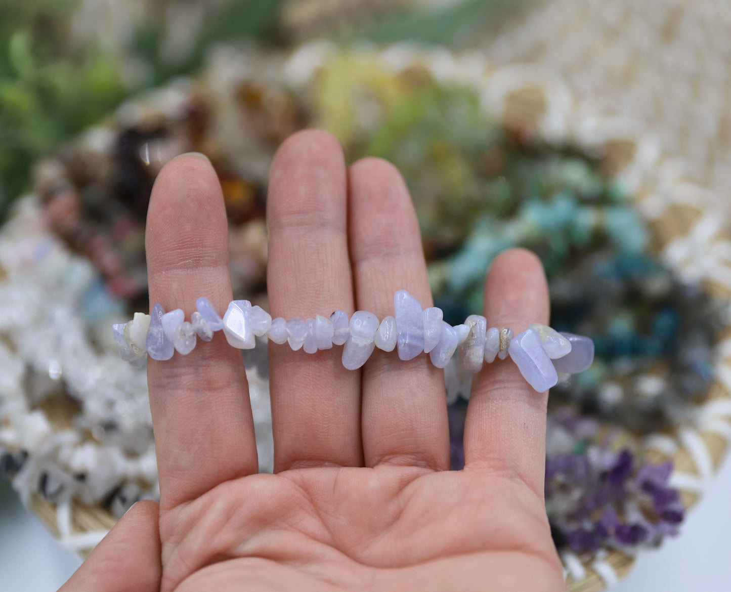 Crystal Chip Bracelet