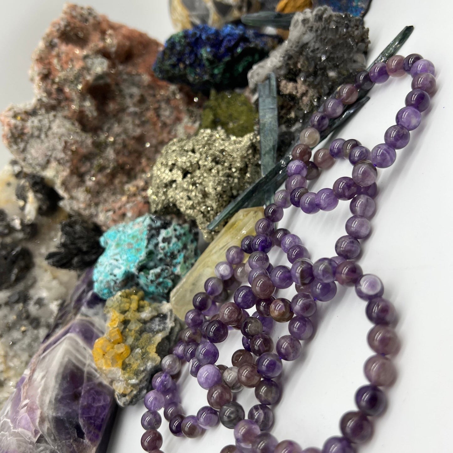 Auralite 23 Bracelet - Clarity, Grounding, Guidance, Soothing