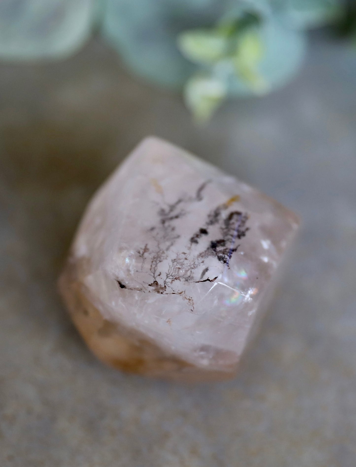 Dendritic Clear Quartz Free-Form