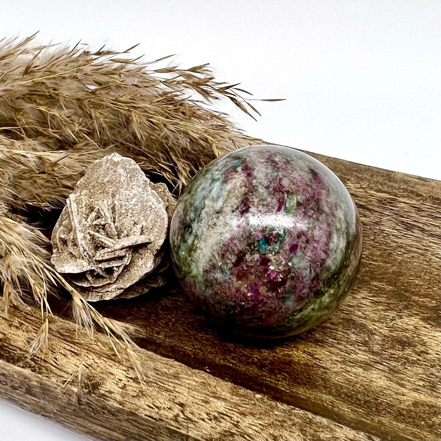 Ruby Kyanite Sphere Small