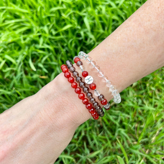 Pisces Zodiac Bracelet - Promotes Self-Expression, Confidence, Creativity, Protection, Cleanses & Purifies Energy