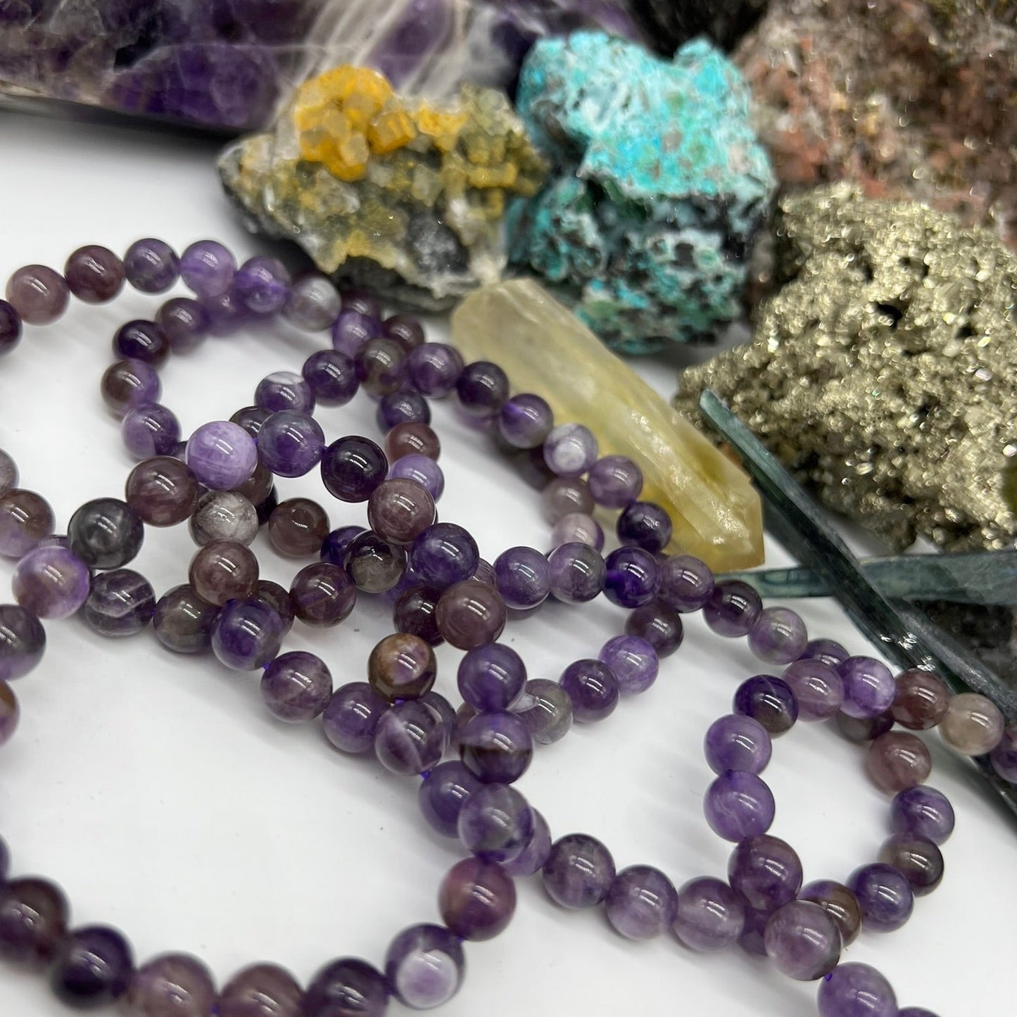 Auralite 23 Bracelet - Clarity, Grounding, Guidance, Soothing