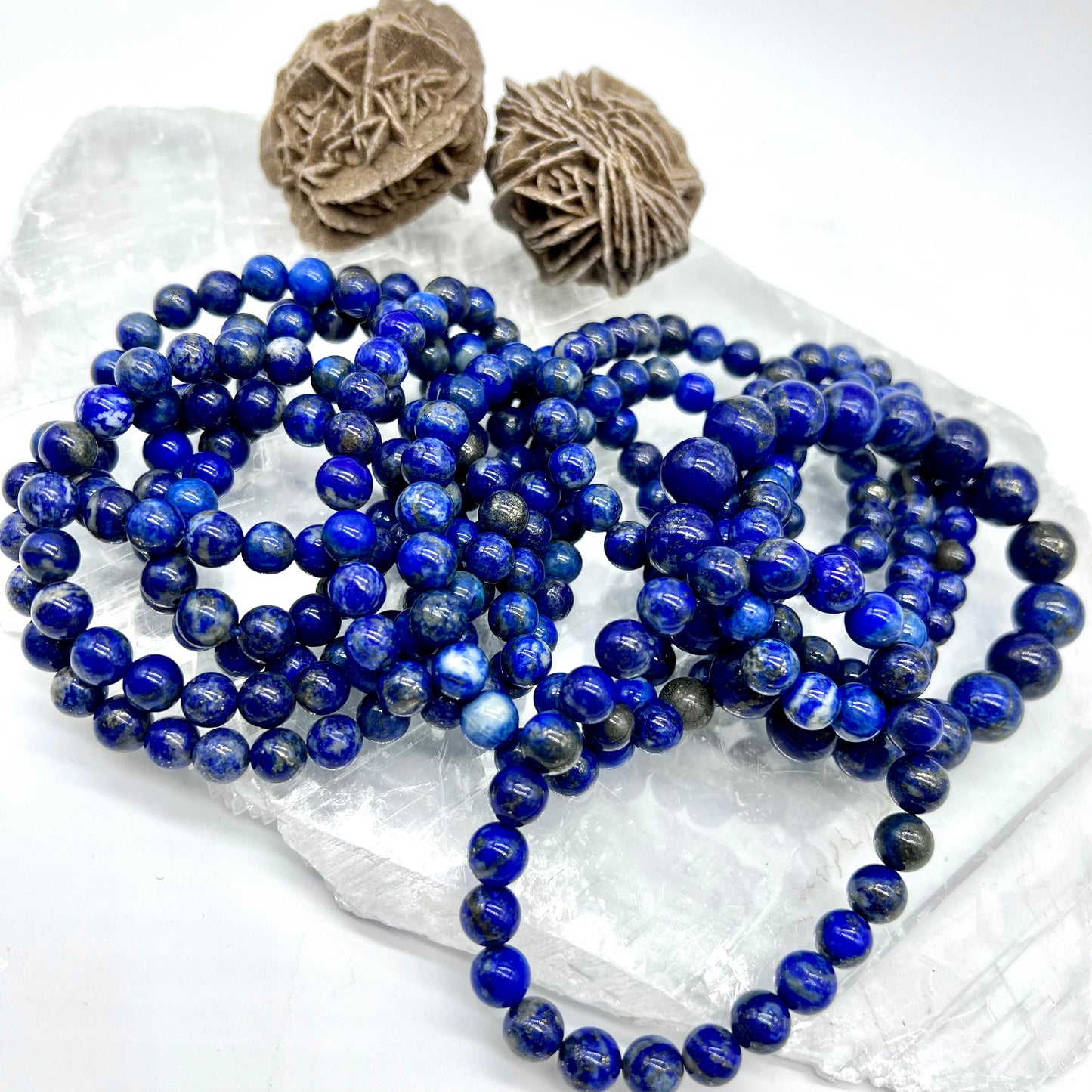 Lapis Lazuli Bracelet - Mental Strength, Balance, Wisdom, Truth, Communication