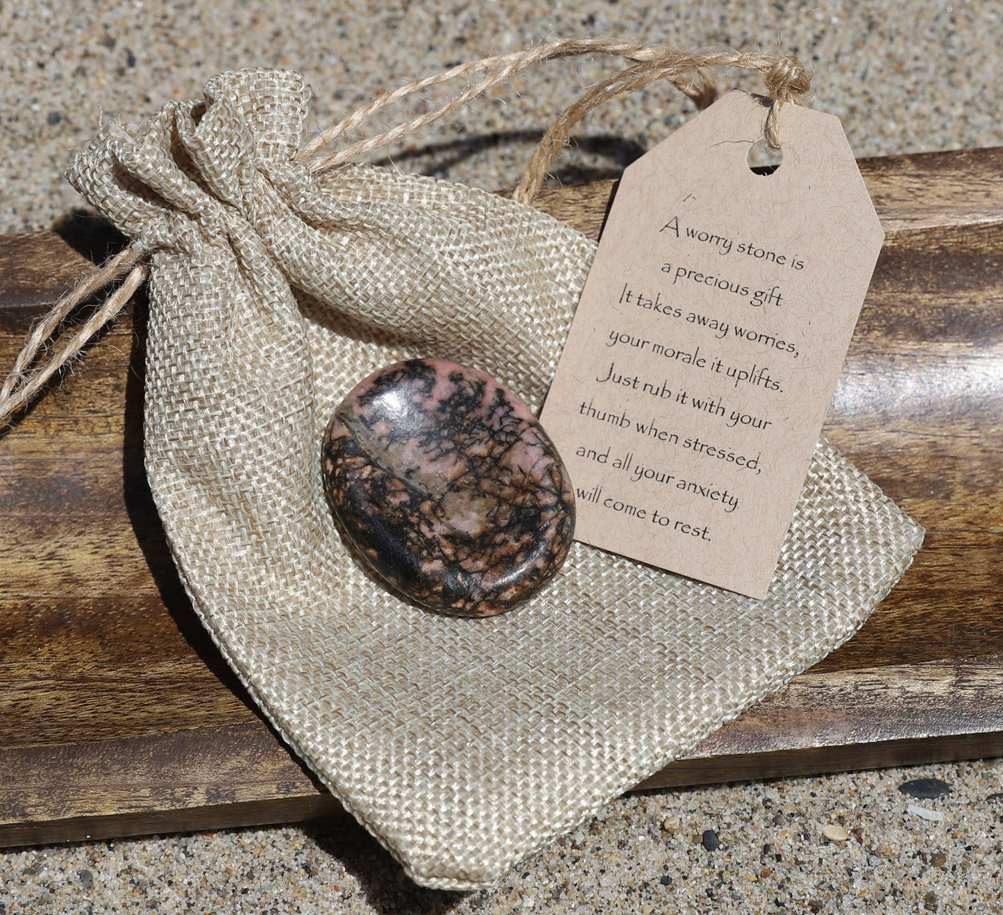 Worry Stone Gift set-Oval Shape