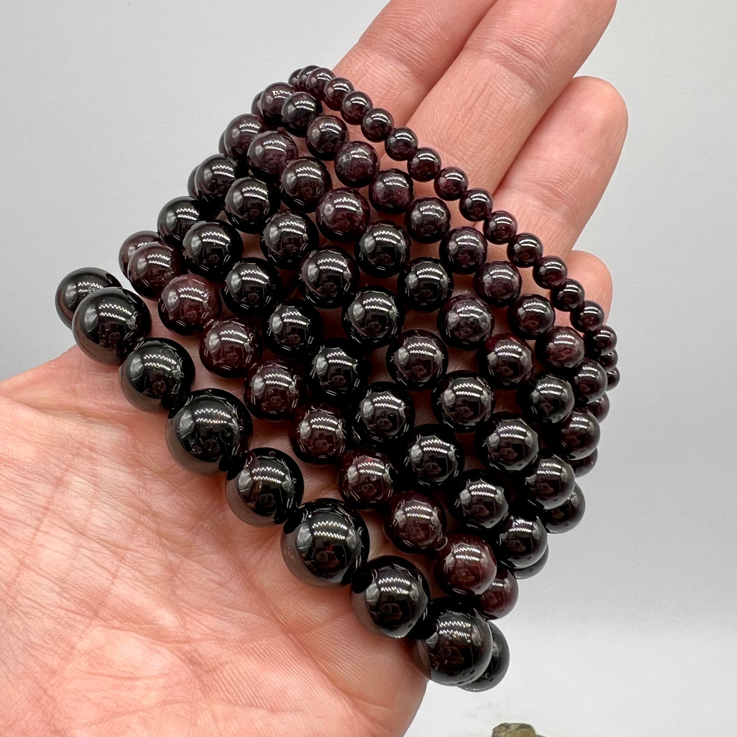 Garnet Bracelet - Strength, Confidence, Positivity, Focus, Grounding, Protection