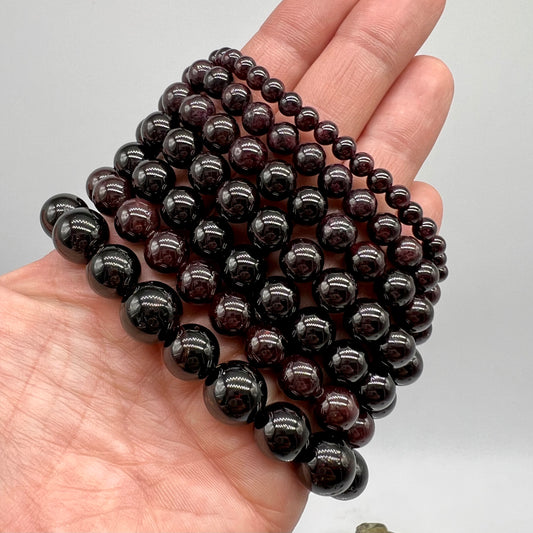Garnet Bracelet - Strength, Confidence, Positivity, Focus, Grounding, Protection