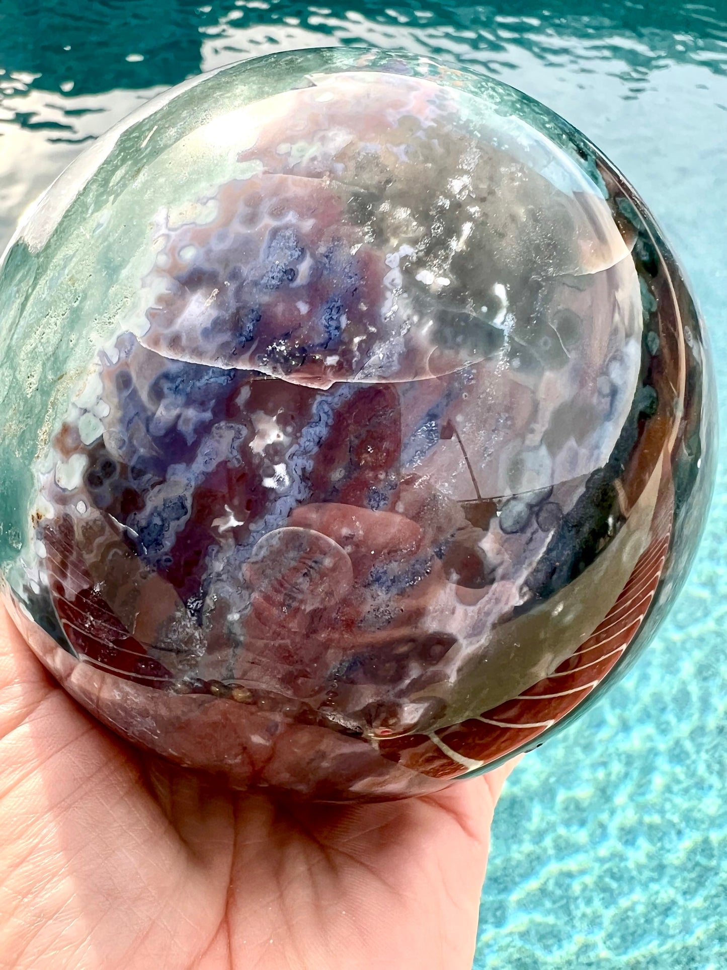Ocean Jasper Sphere XL