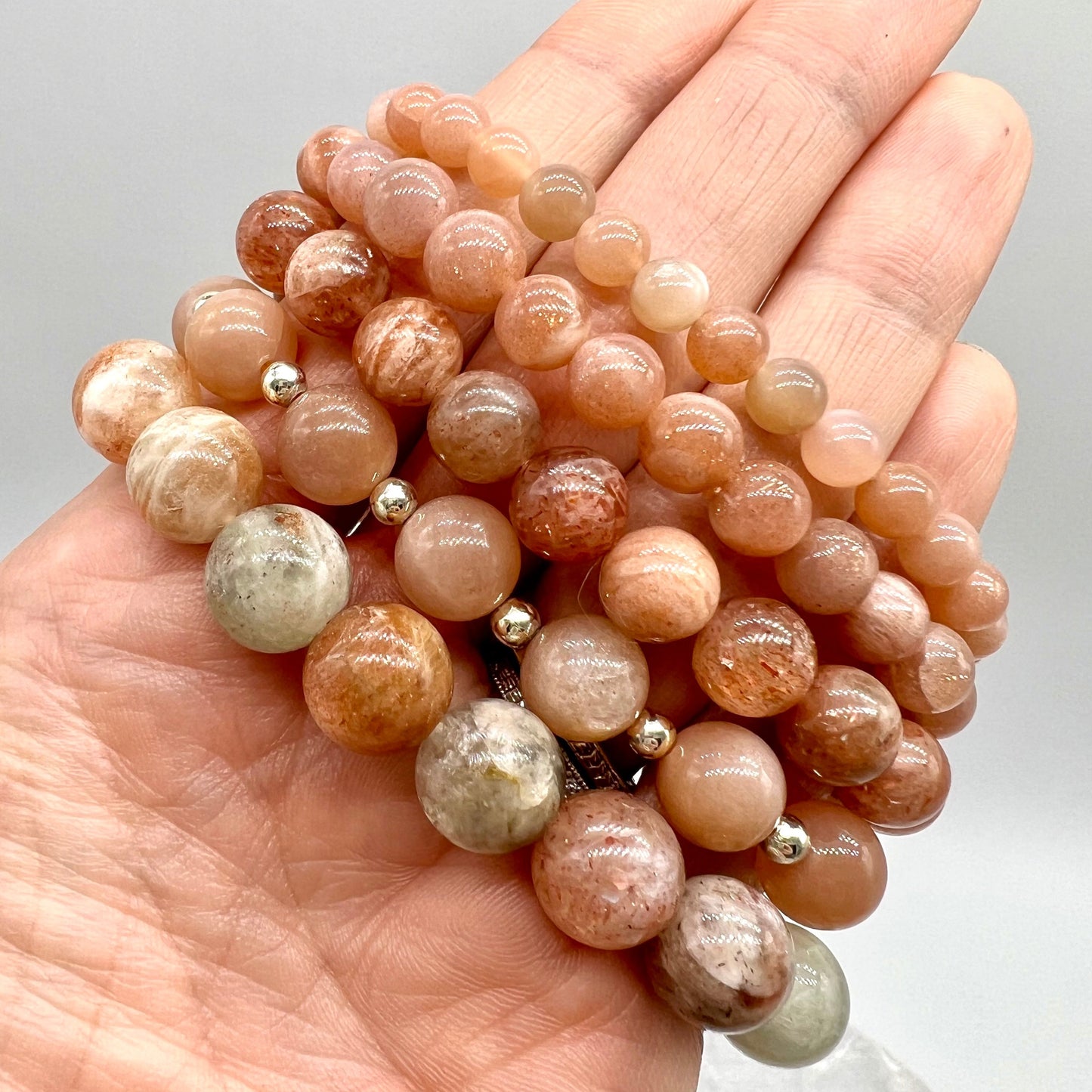 Sunstone / Arusha Bracelet - Joy, Releases Depression, Empowerment, strength, Protection