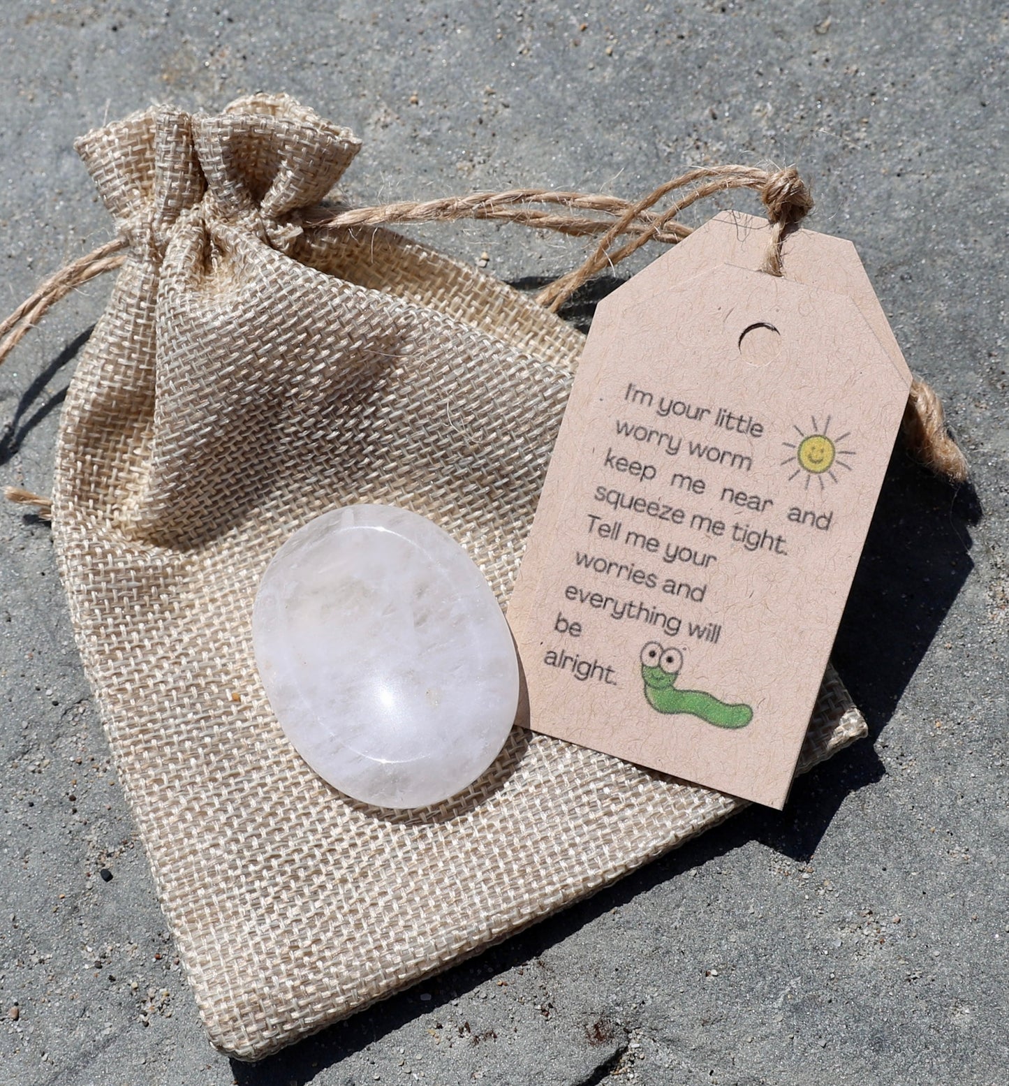 Worry Stone Gift set-Oval Shape