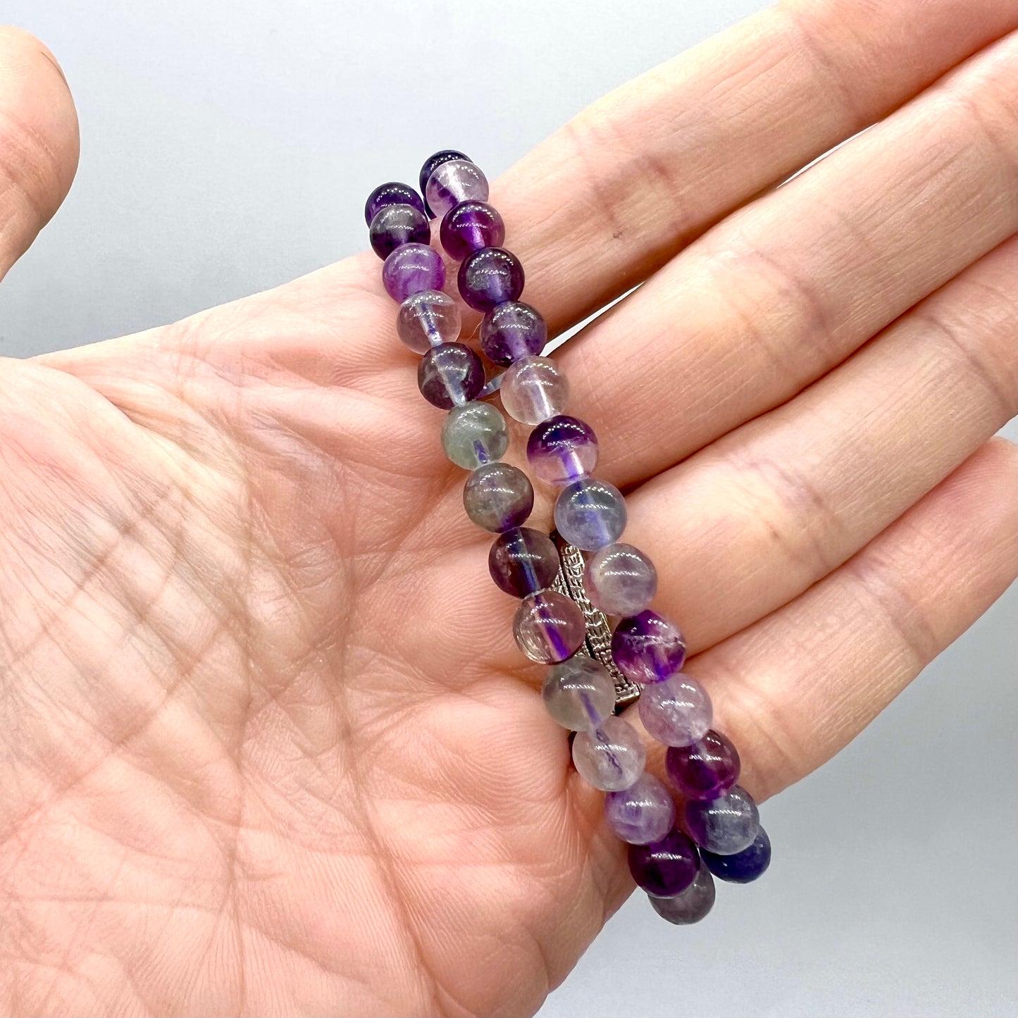 Fluorite Bracelet - Clarity, Balance, Protection, Cleansing