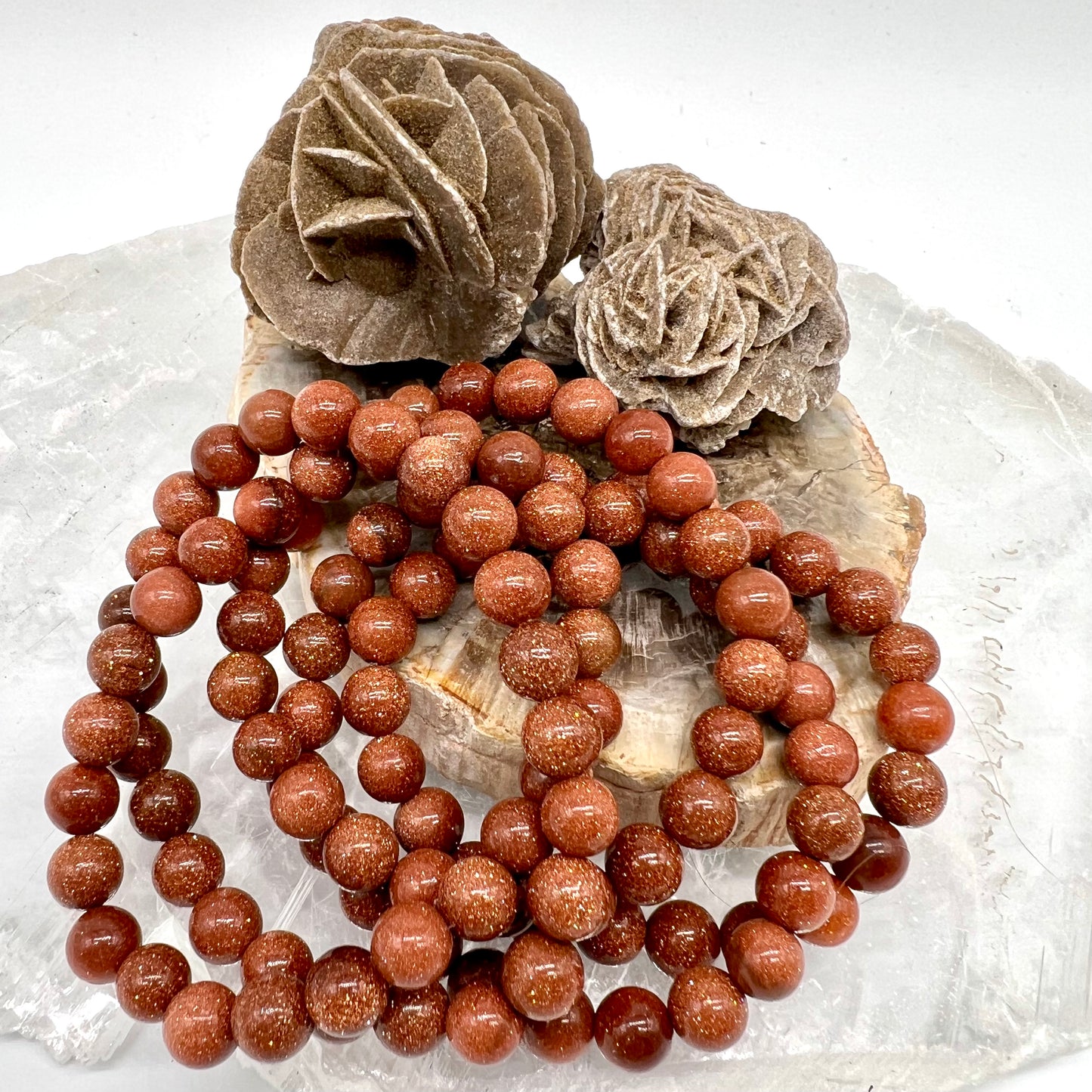 Gold Sandstone Bracelet - Ambition, Positivity