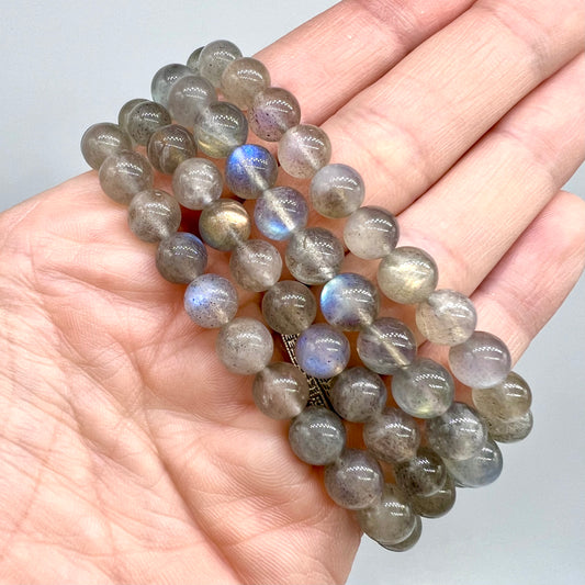 AAAA+ Labradorite Bracelet -Transformation, Intuition, Protection, Stress Anxiety Relief