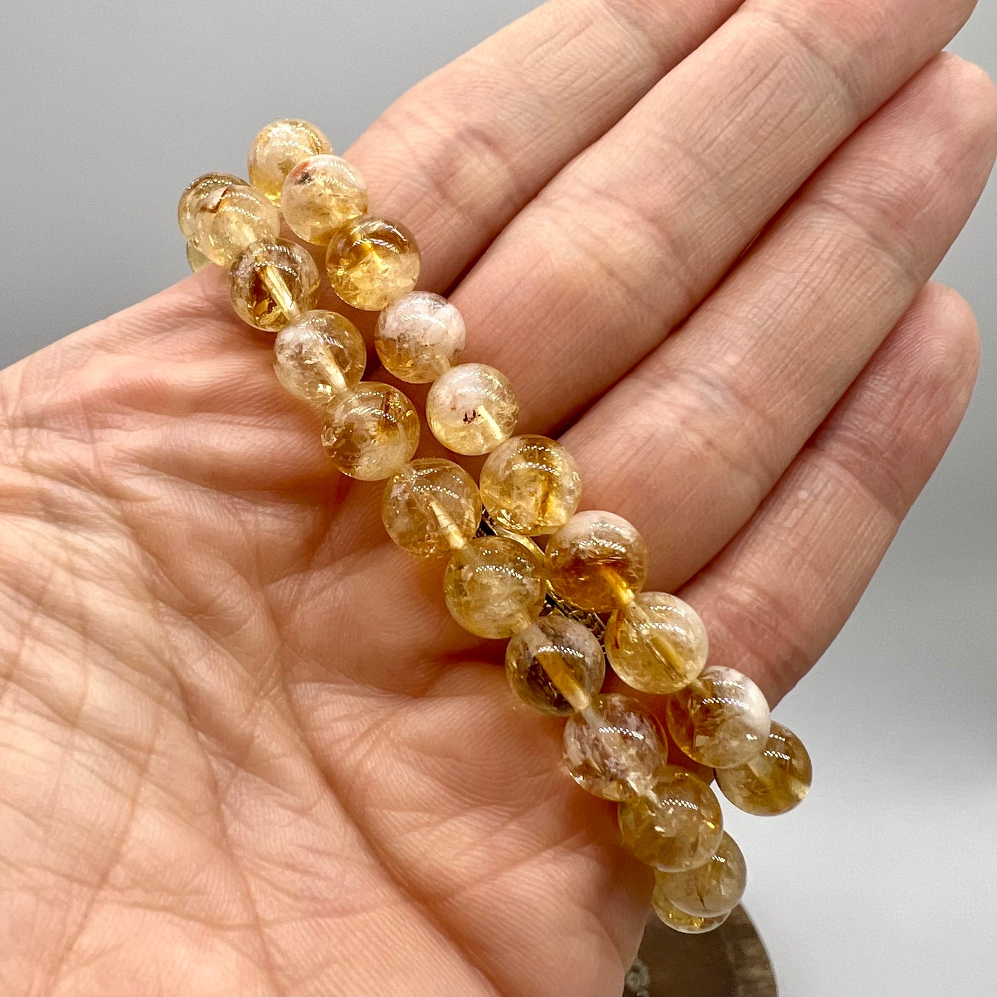 Citrine Bracelet - Inspiration, Dreams, Luck, Abundance, Manifestation
