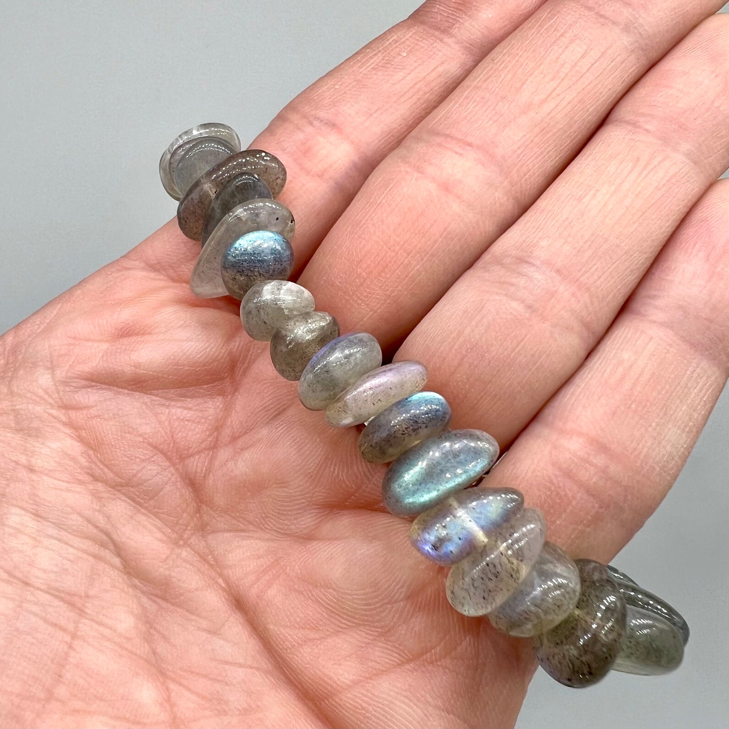 Labradorite Bracelet - Transformation, Intuition, Protection, Stress Anxiety Relief
