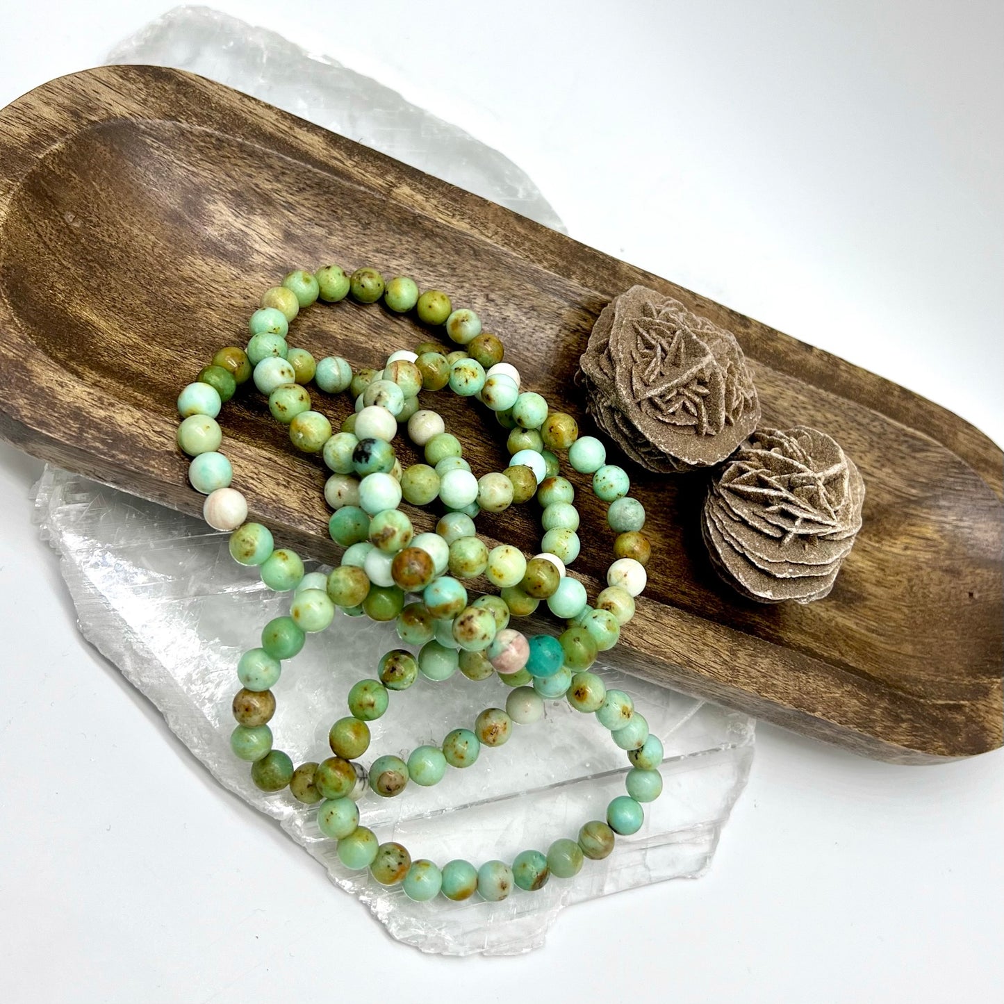 Mongolian Turquoise Bracelet -Communication, Anxiety, Stress, Confidence, Emotional Balance, Travel, Empathy