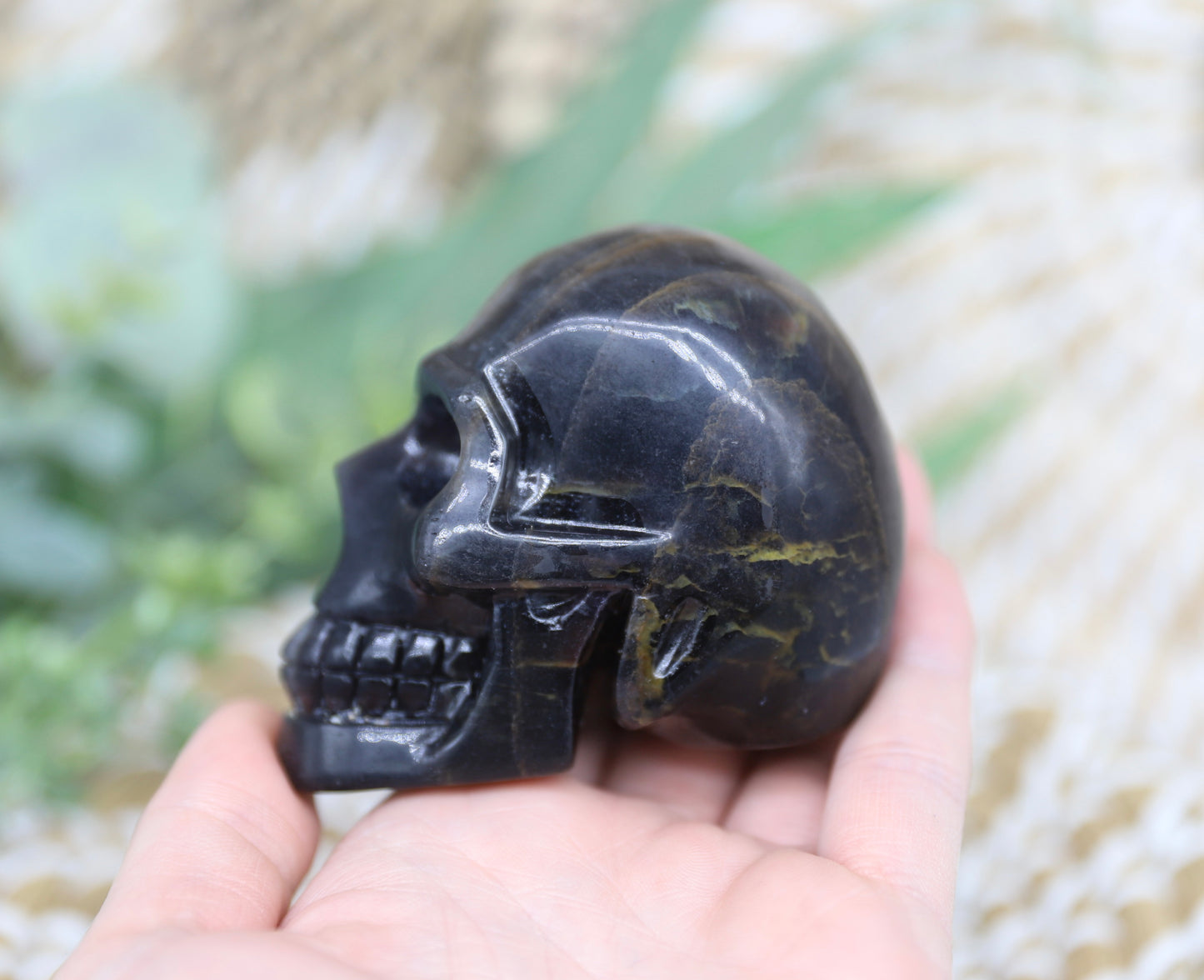 Fluorite Skull