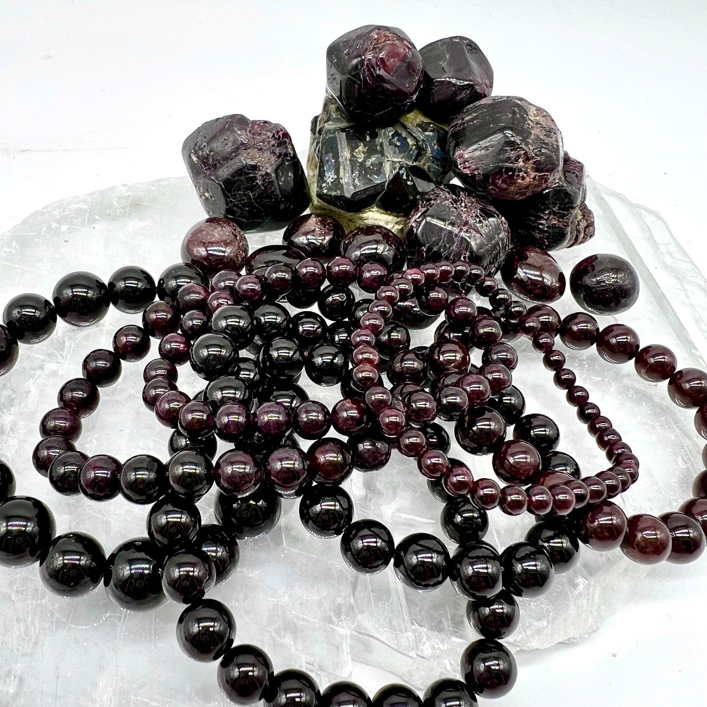 Garnet Bracelet - Strength, Confidence, Positivity, Focus, Grounding, Protection