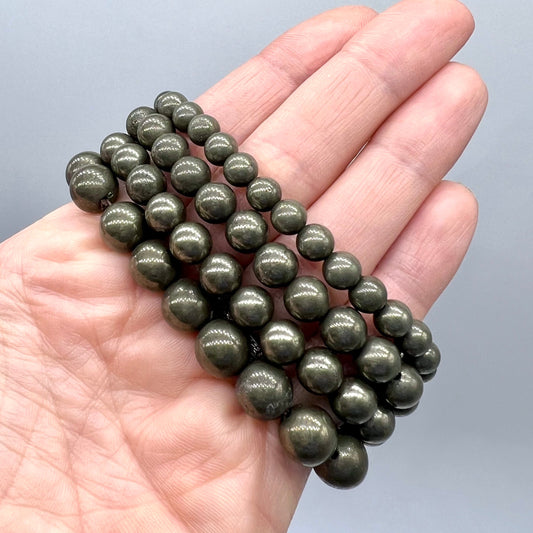 Pyrite Bracelet - Positivity, Detox, Self-Worth, Wealth