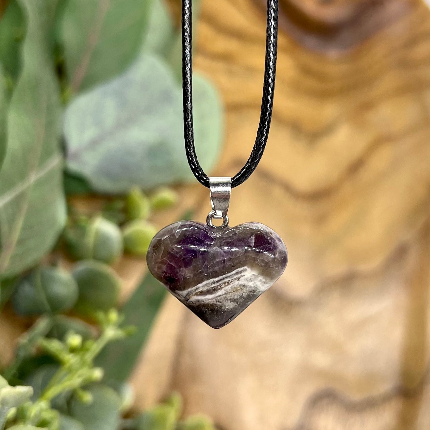 Dream Amethyst Heart Necklace