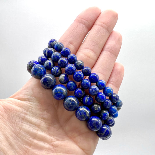 Lapis Lazuli Bracelet - Mental Strength, Balance, Wisdom, Truth, Communication