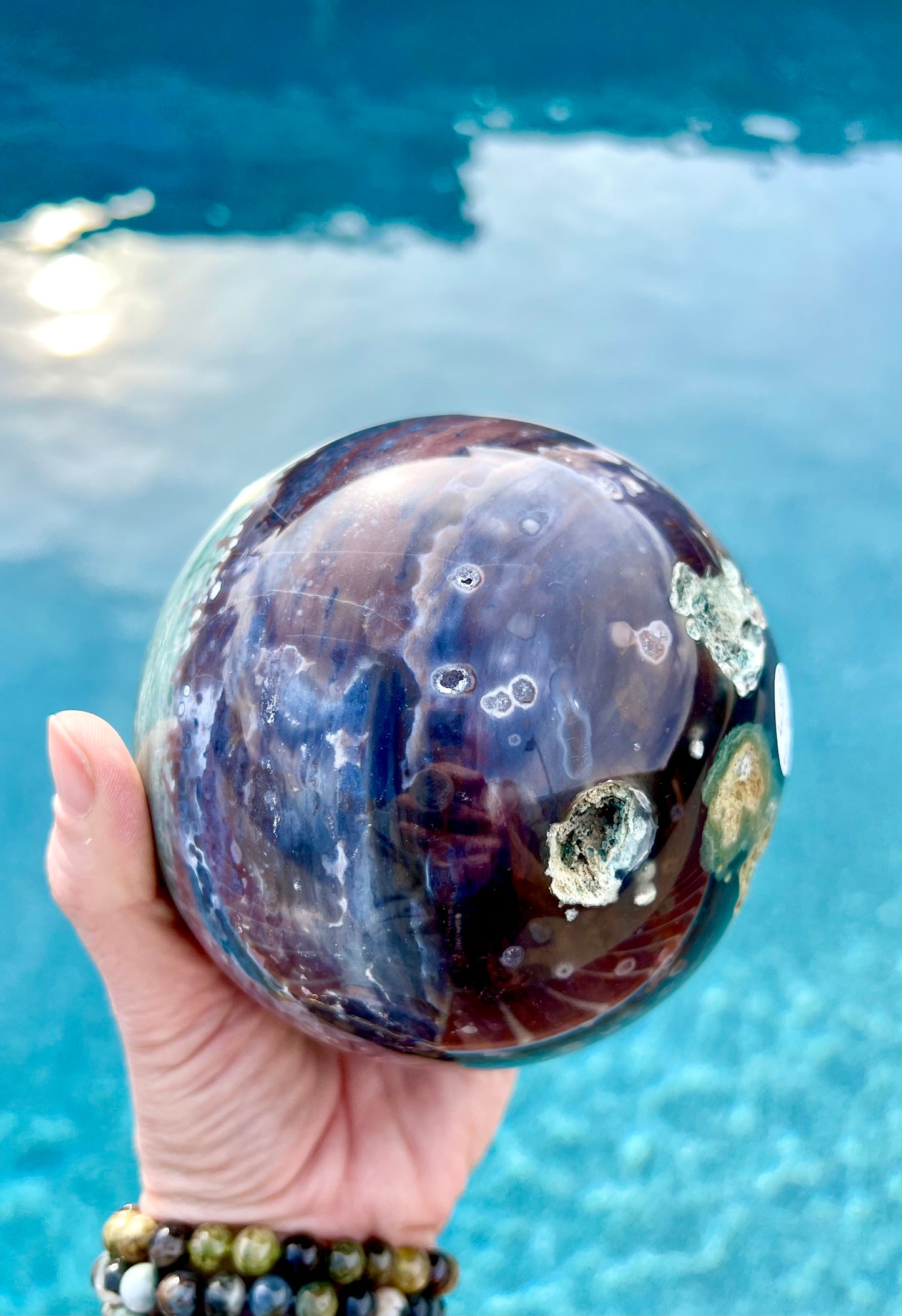 Ocean Jasper Sphere XL