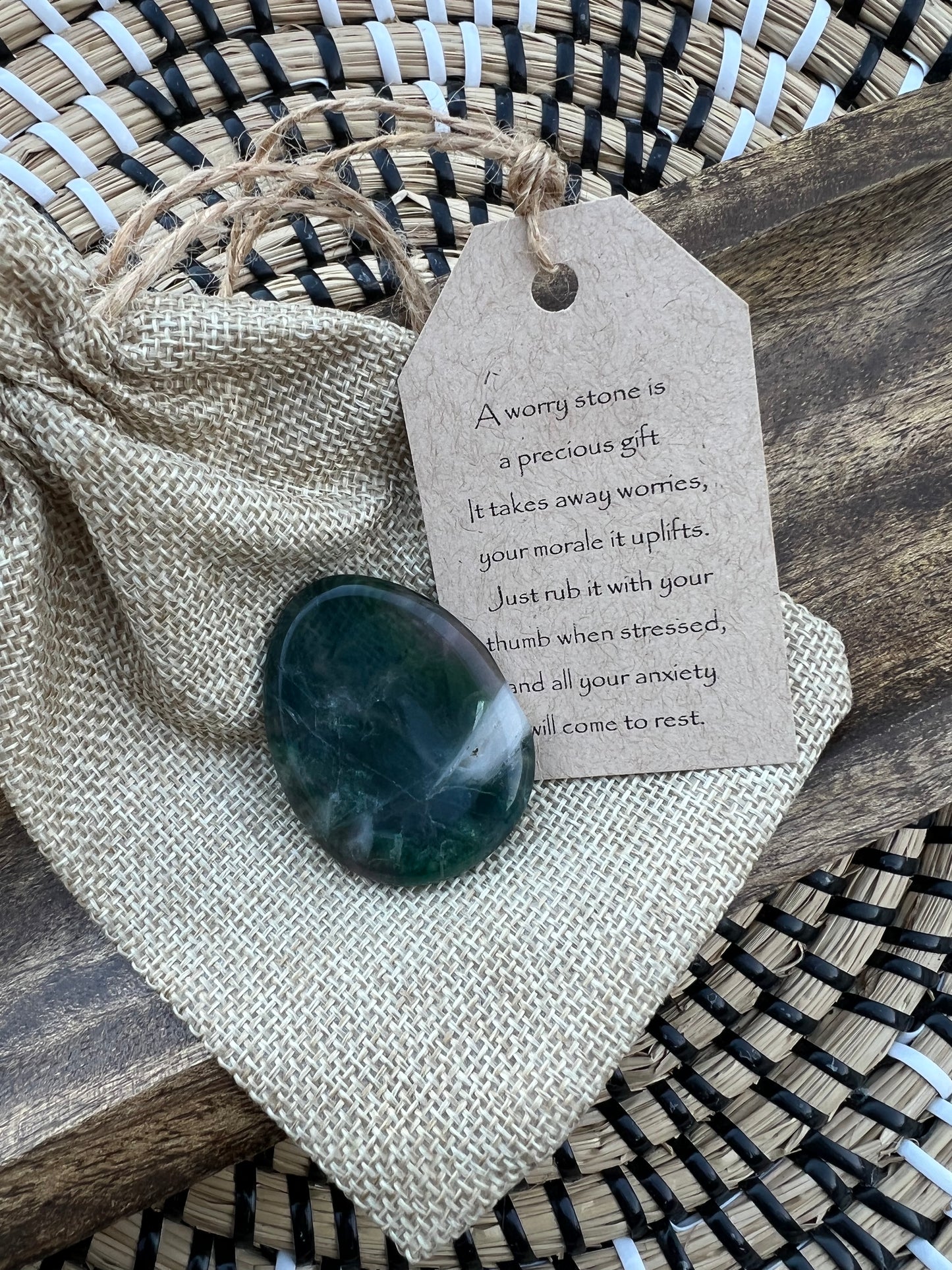Worry Stone Gift set-Oval Shape